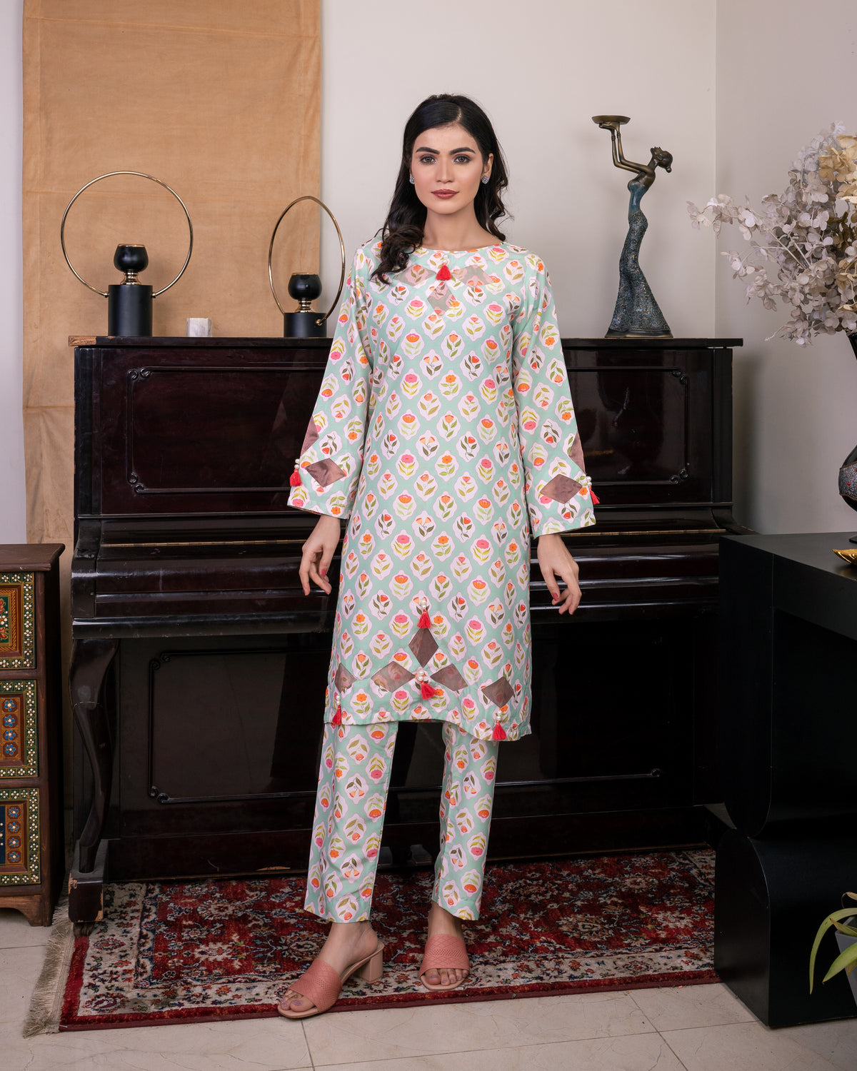 Mint Blossom  - 2 Piece