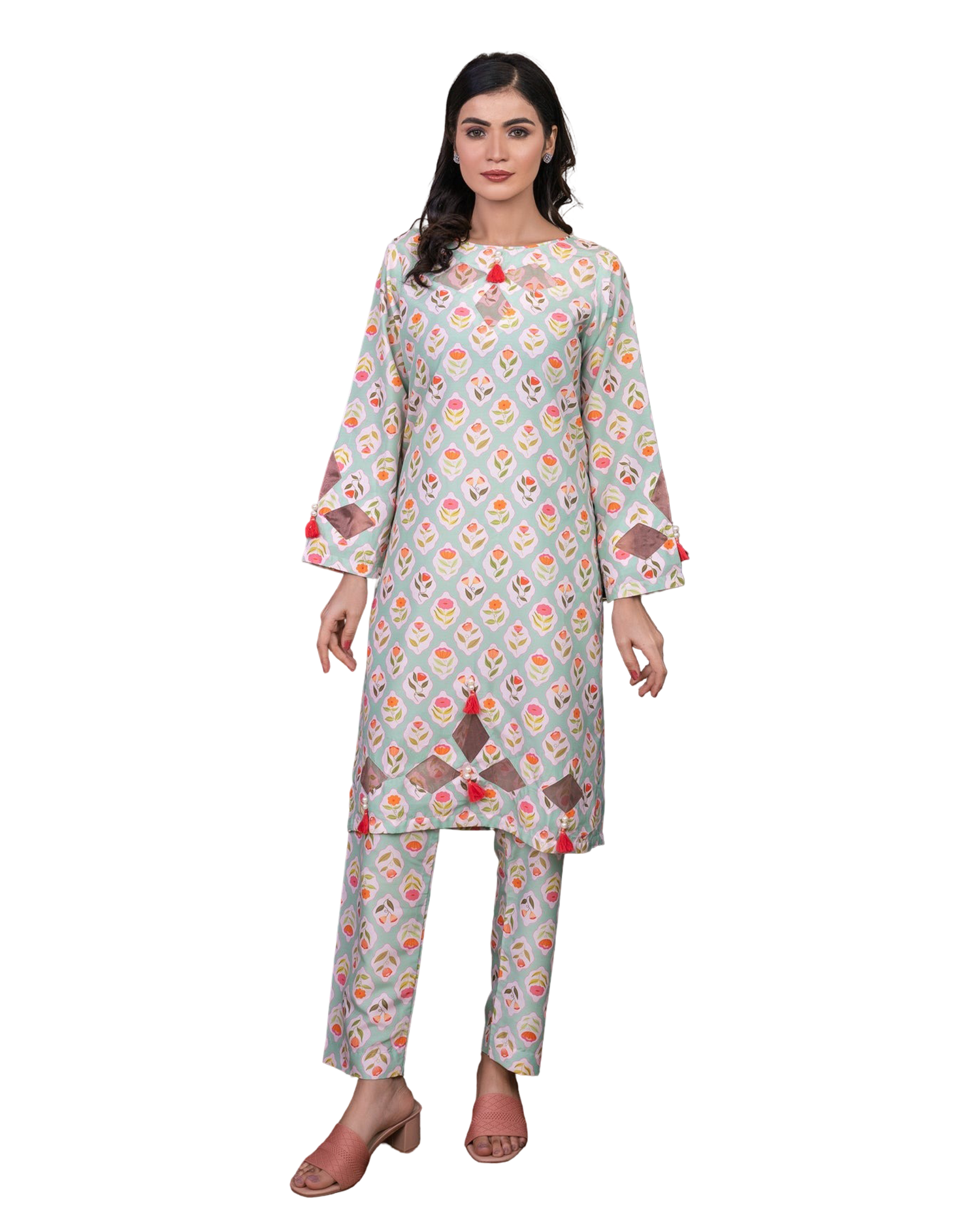 Mint Blossom  - 2 Piece