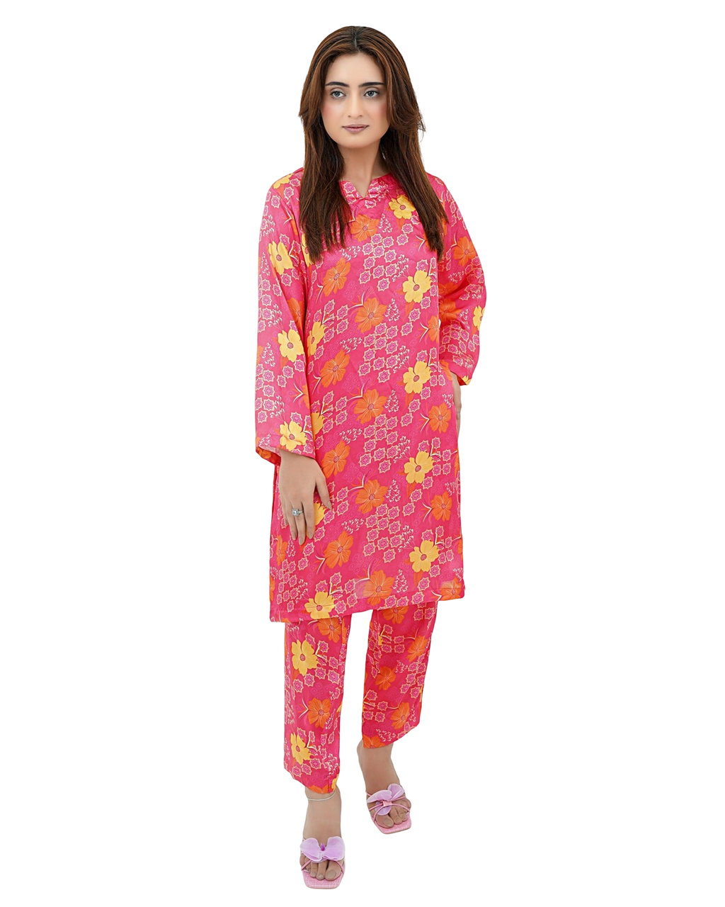 Petal Printed Ensemble – 2 Piece