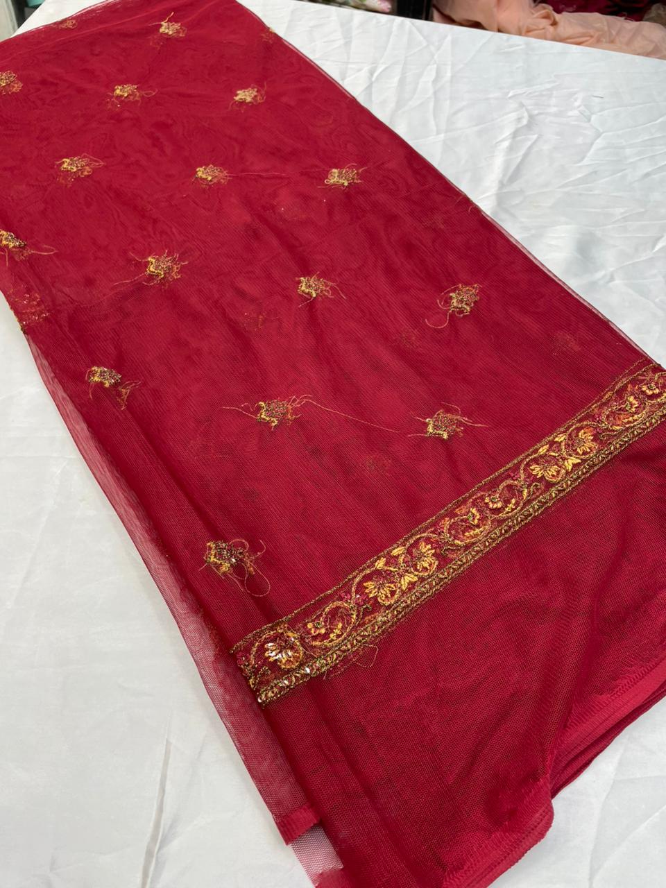 Branded dupptta fully emberiodery code 22