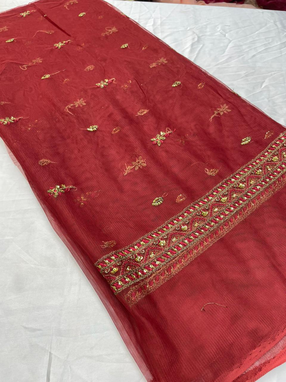 Branded dupptta fully emberiodery code 26