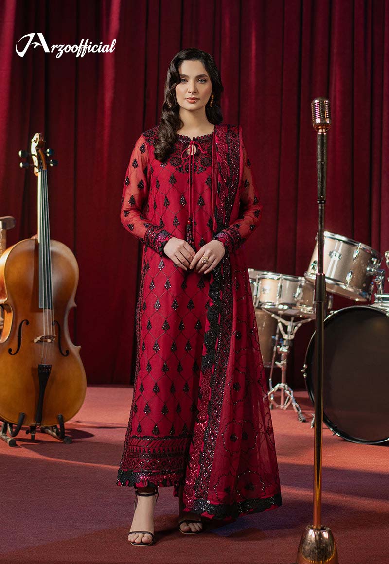 Embroidered Paper Cotton - 2 Piece