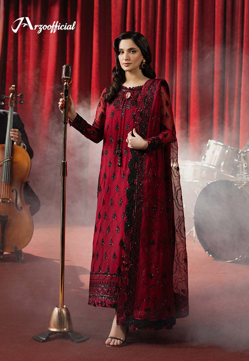 Embroidered Paper Cotton - 2 Piece