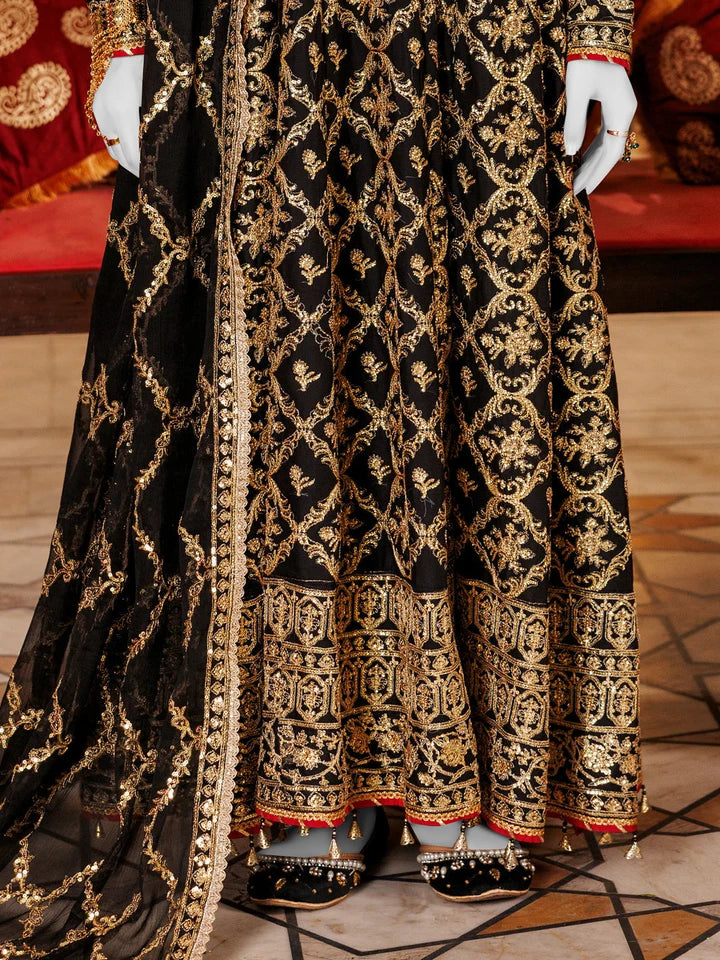 2PC Unstitched Chiffon Embroidered Suit (SAW-18)