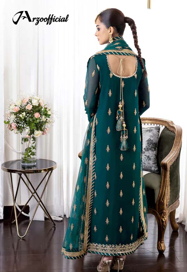 Emerald Grace Embroidered -2 Piece