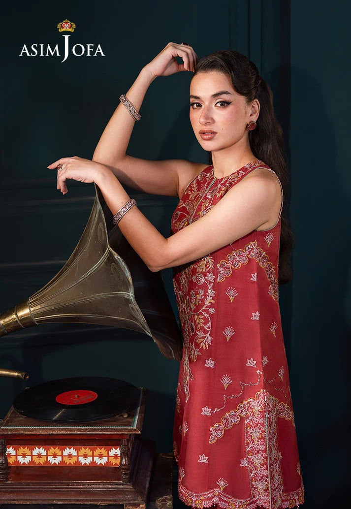 2PCS Unstitched Embroidered Suit | SAW-30