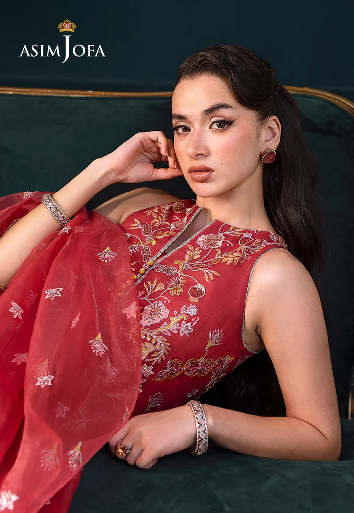 2PCS Unstitched Embroidered Suit | SAW-30