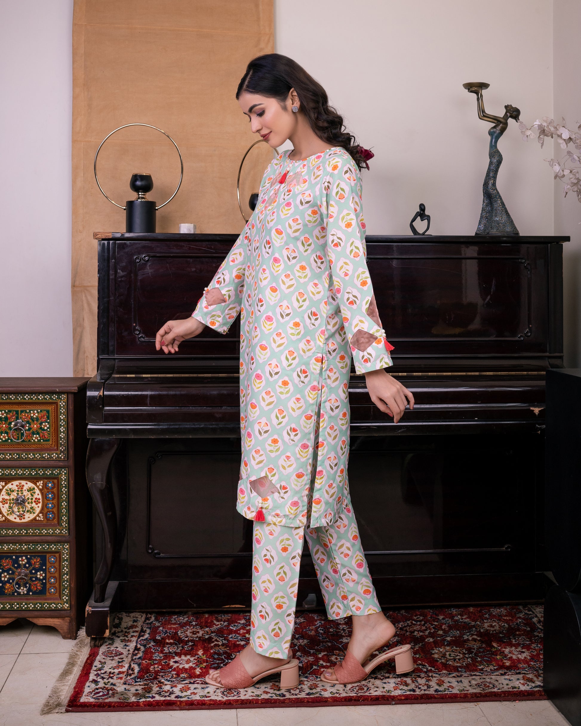 Mint Blossom  - 2 Piece