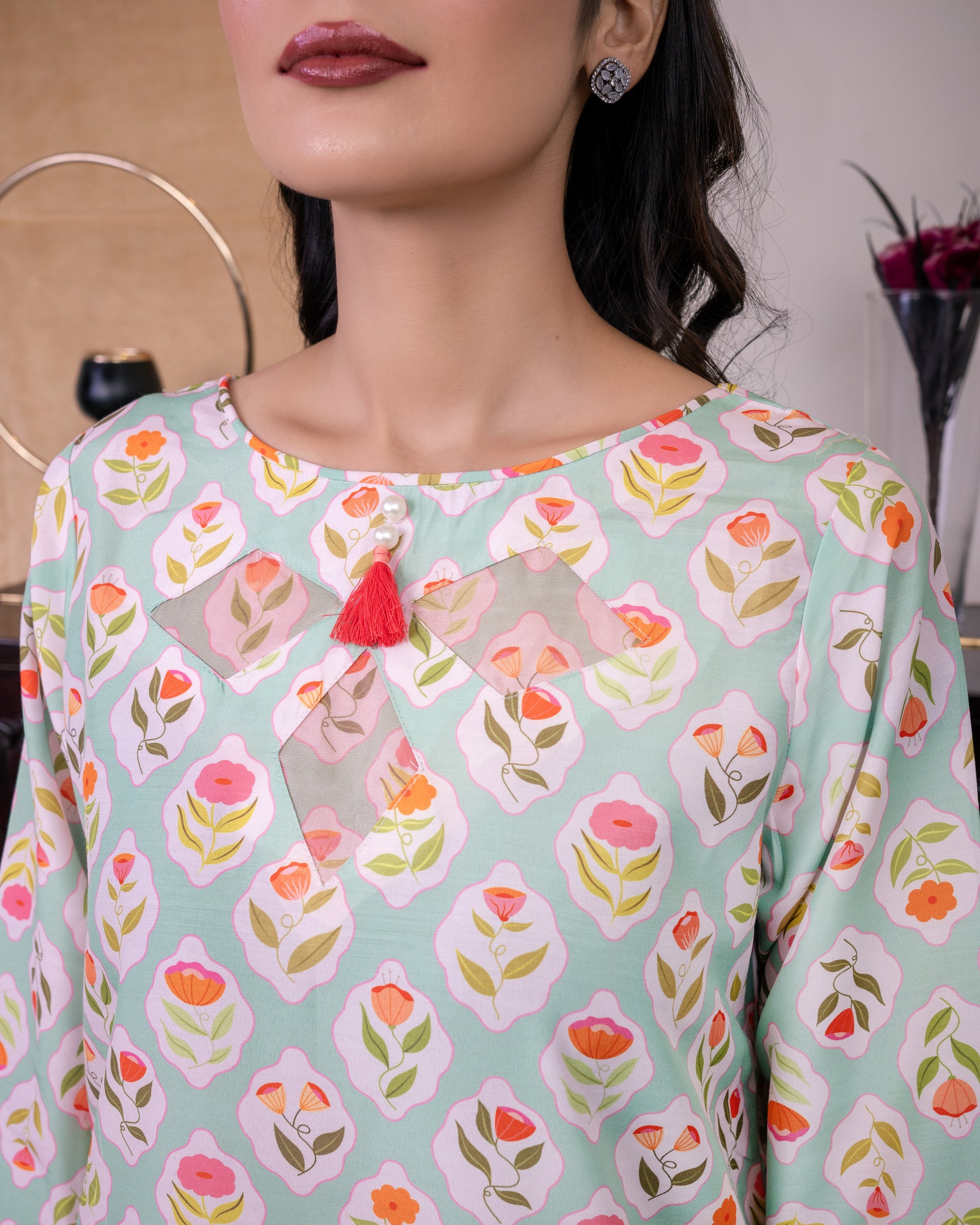 Mint Blossom  - 2 Piece