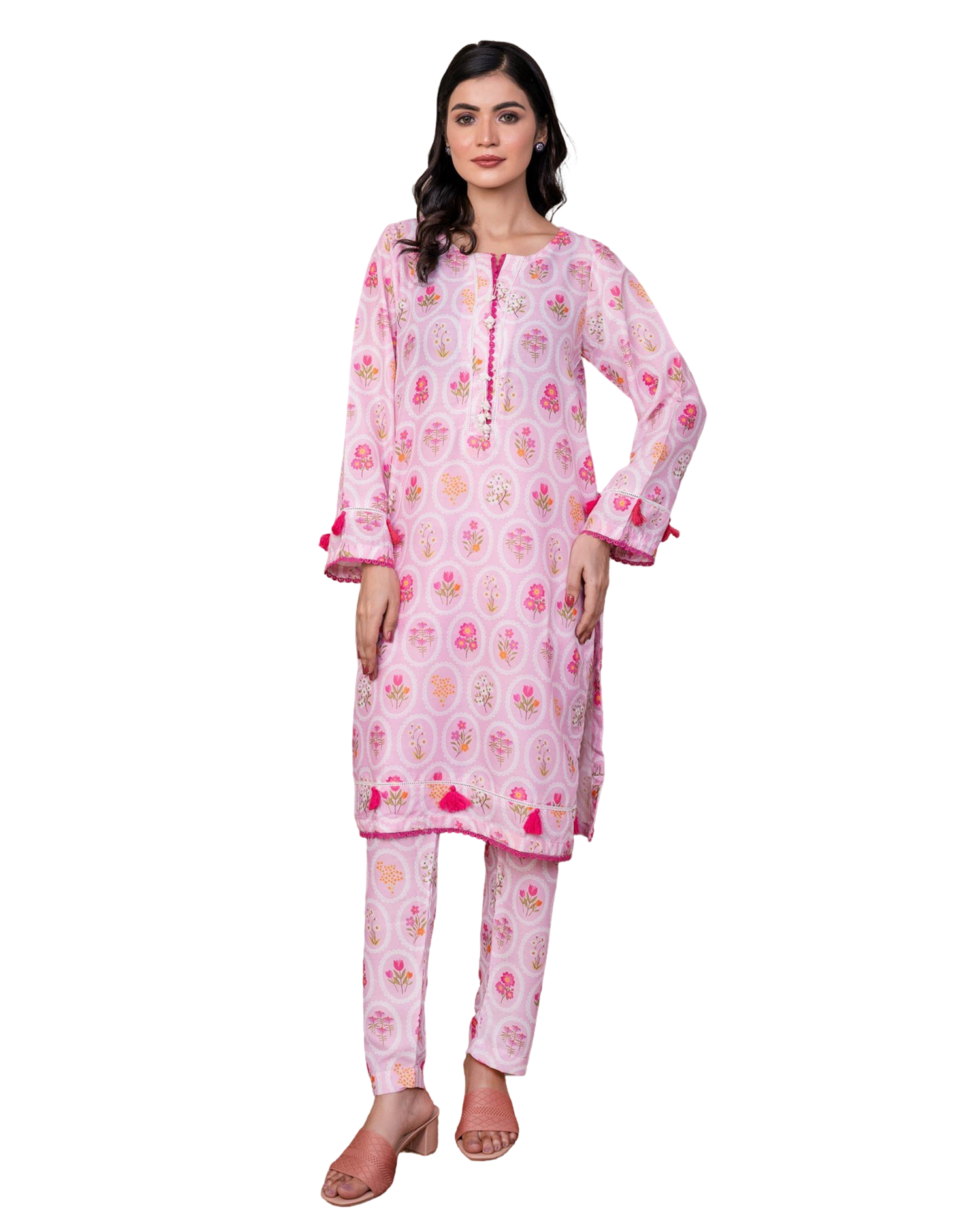 Vintage Pink – 2 Piece Unstiched