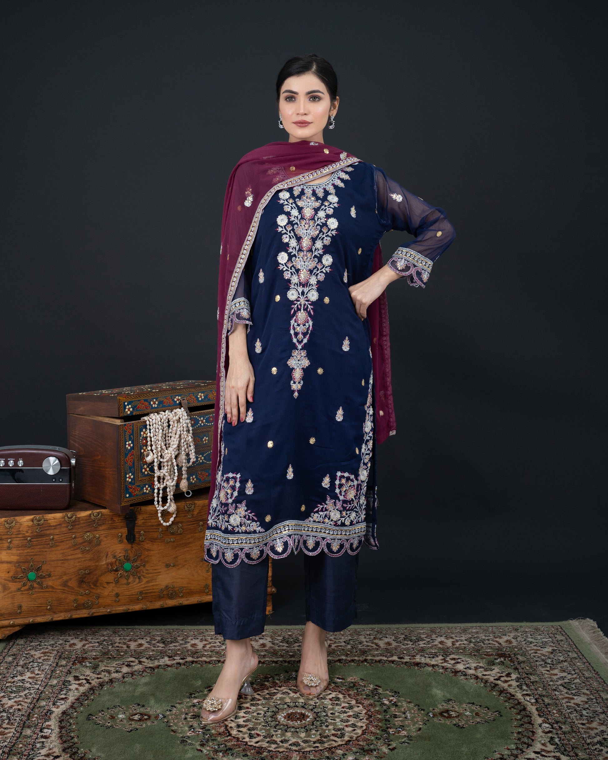 Midnight Royale - 3piece