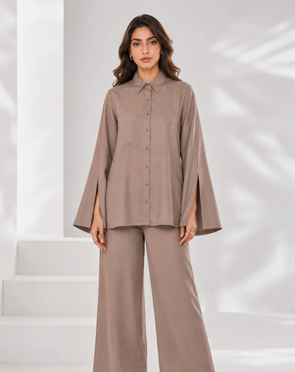 2 Piece – Dyed Karandi Suit | SAW-82