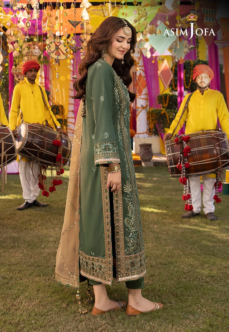 Lawn Silk Fabric  Colour Green