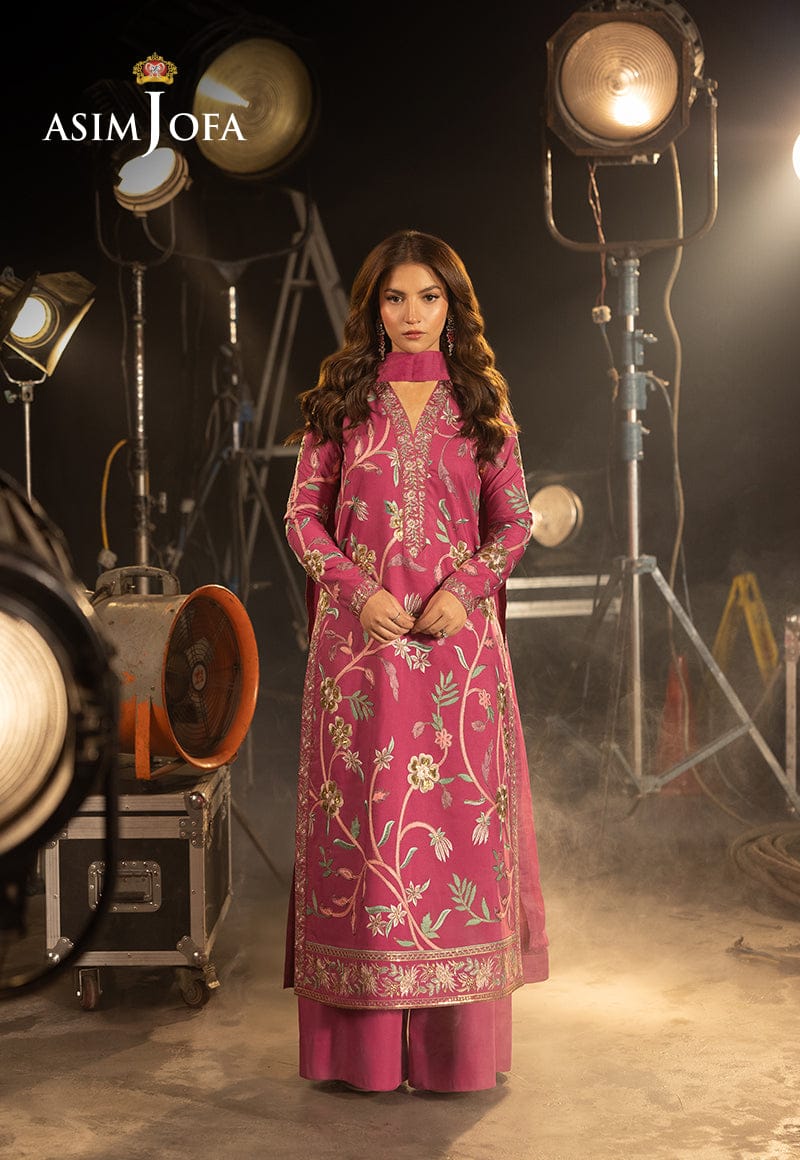 Lawn Silk Fabric  – Unstitched 2-Piece