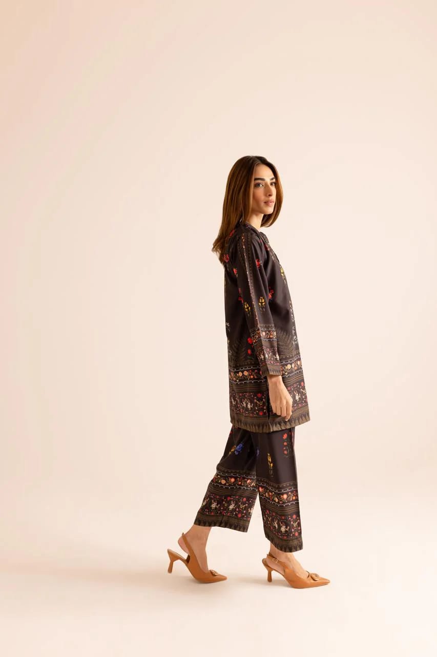 Printed Kurta & Trouser Co-Ord Set