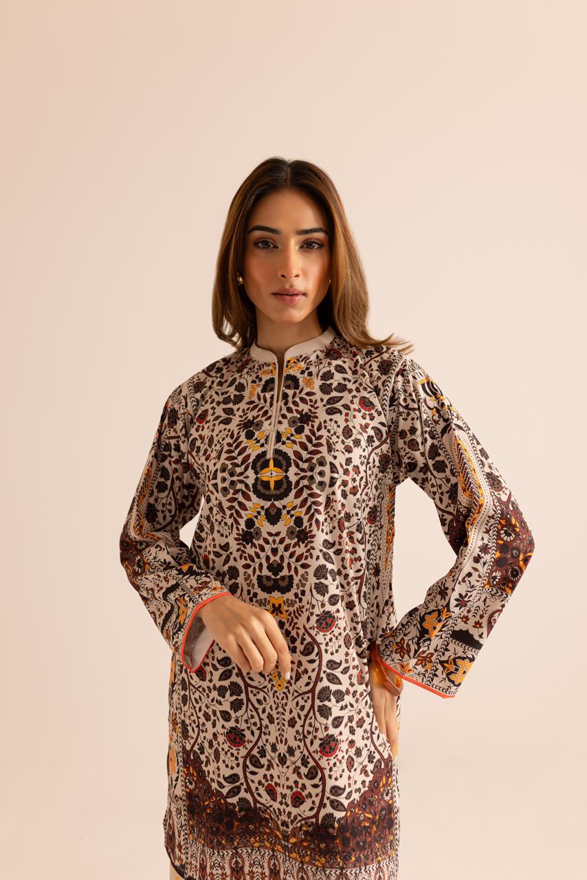 Classic Printed 2-Piece Suit