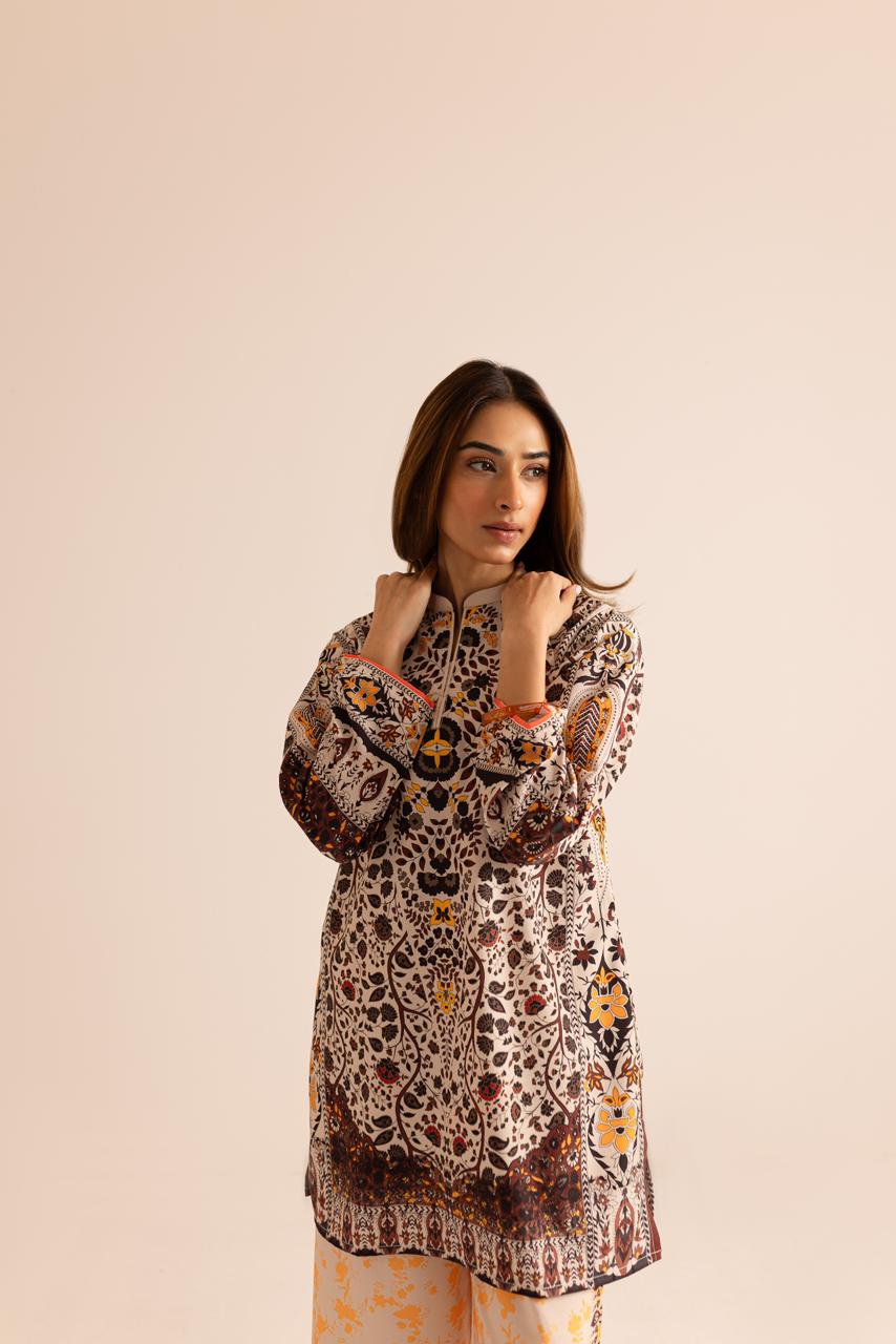 Classic Printed 2-Piece Suit