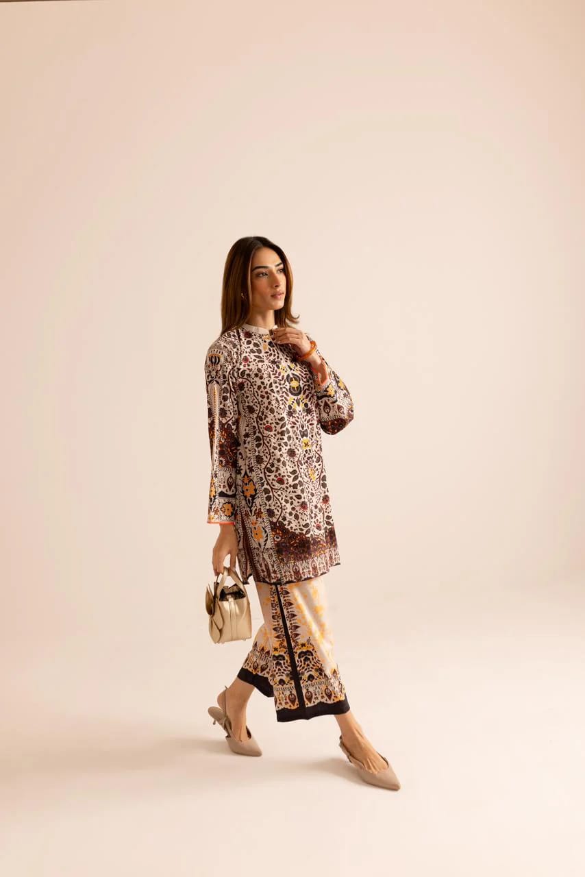 Classic Printed 2-Piece Suit