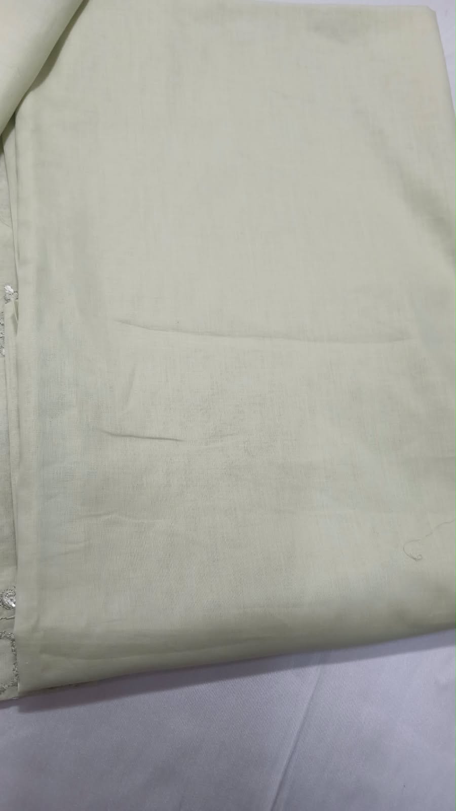 3PC Unstitched Chiffon Embroidered Suit (SAW-10)