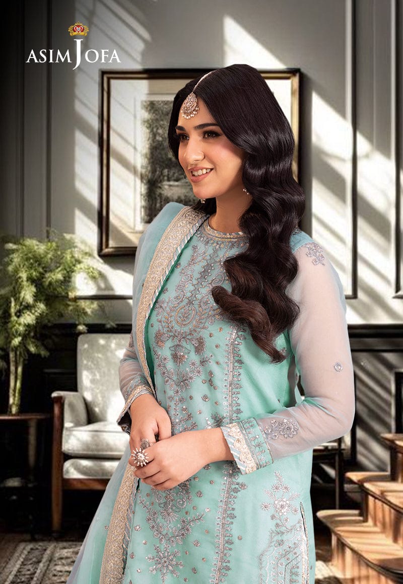 fabric organza colour blue unstiched 2pice dupatta organza code 011