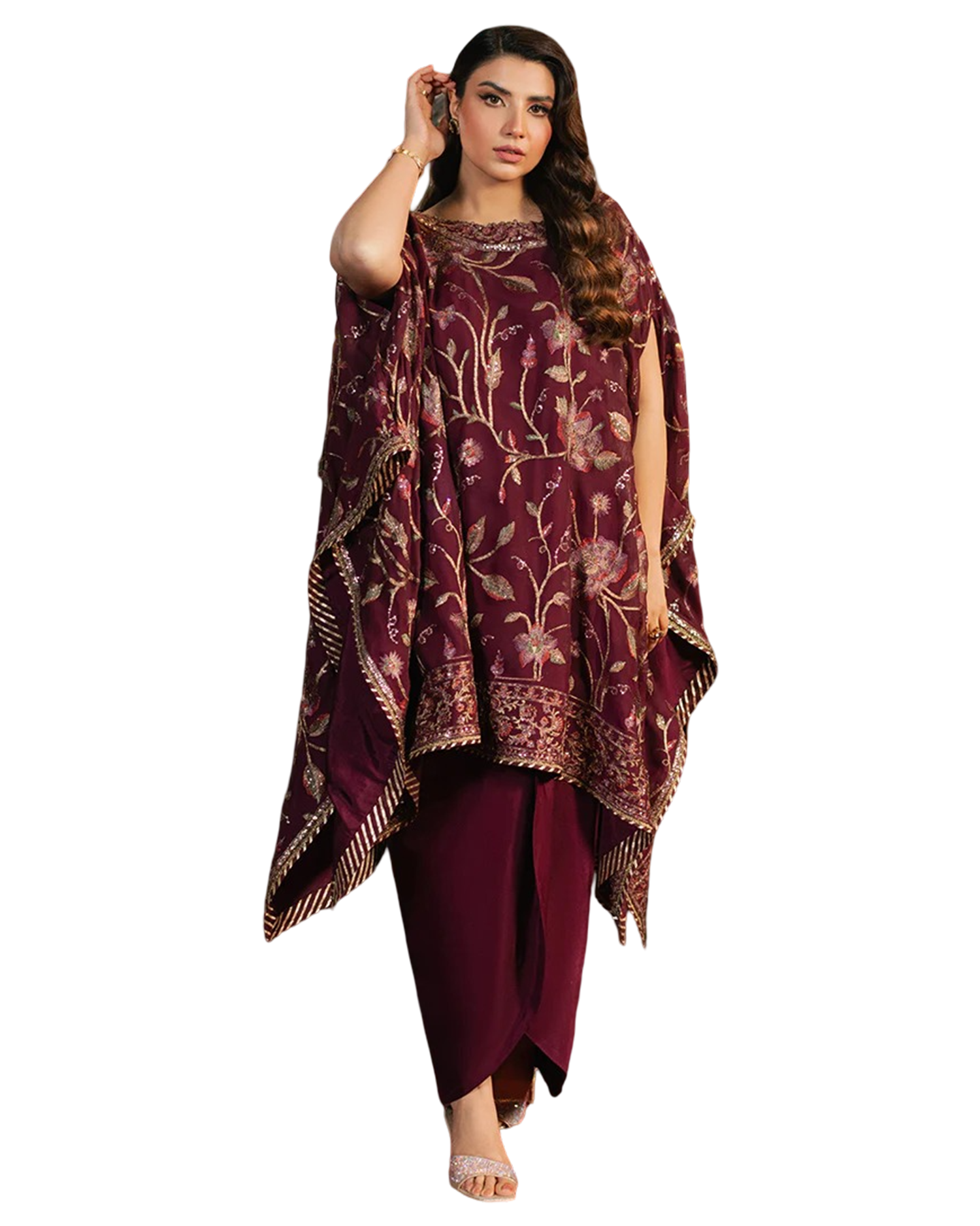 luxurious unstitched ensemble