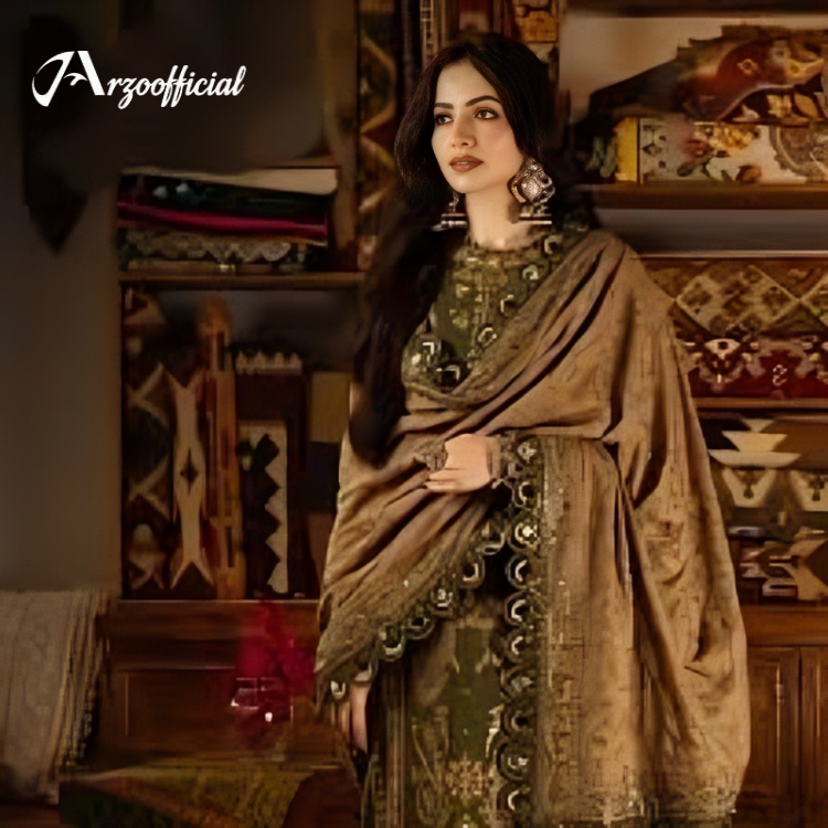 Embroidered Chiffon -2 Piece