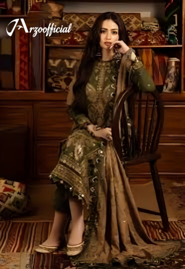 Embroidered Chiffon -2 Piece