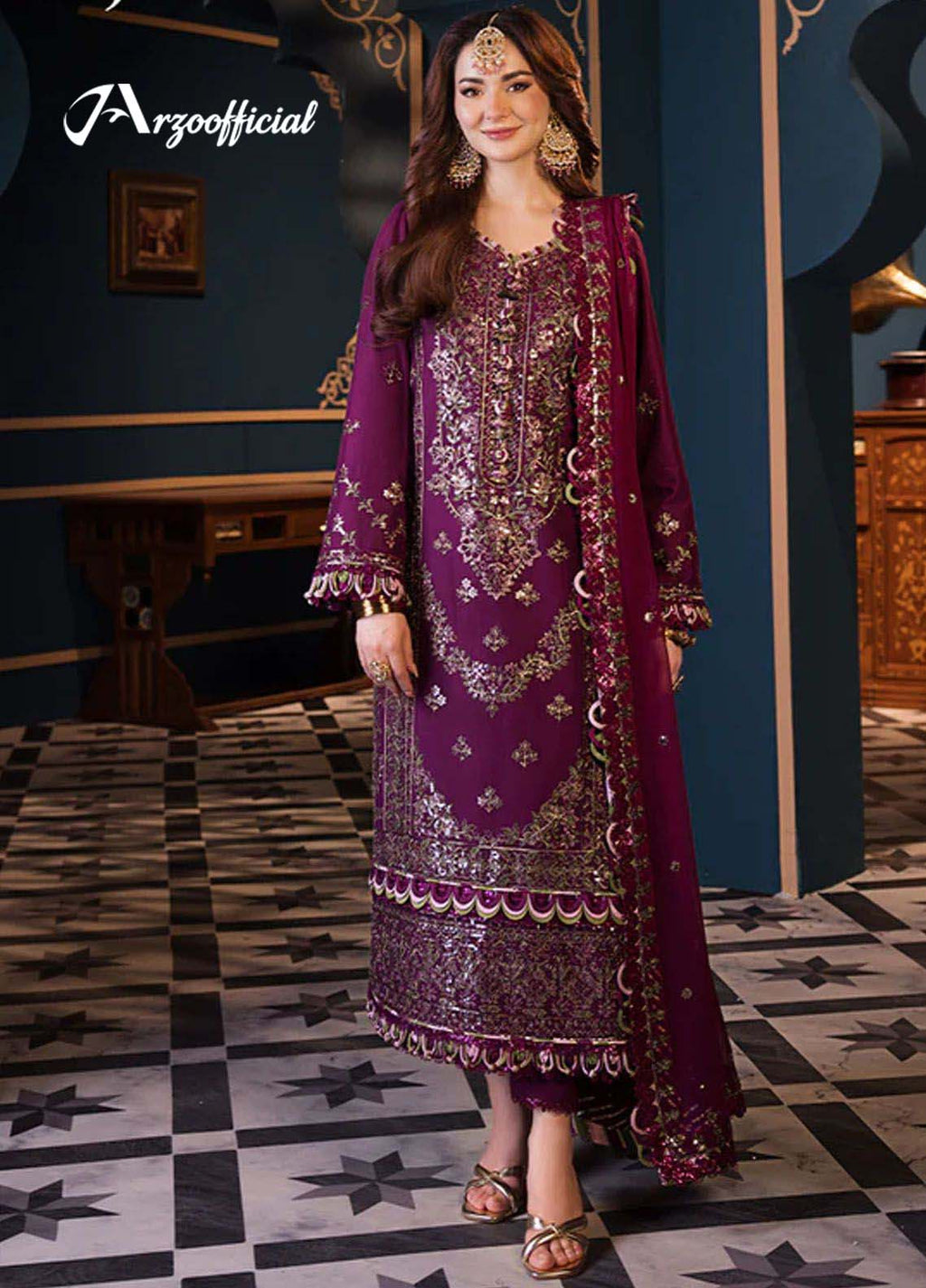 Embroidered Lawn -2 Piece