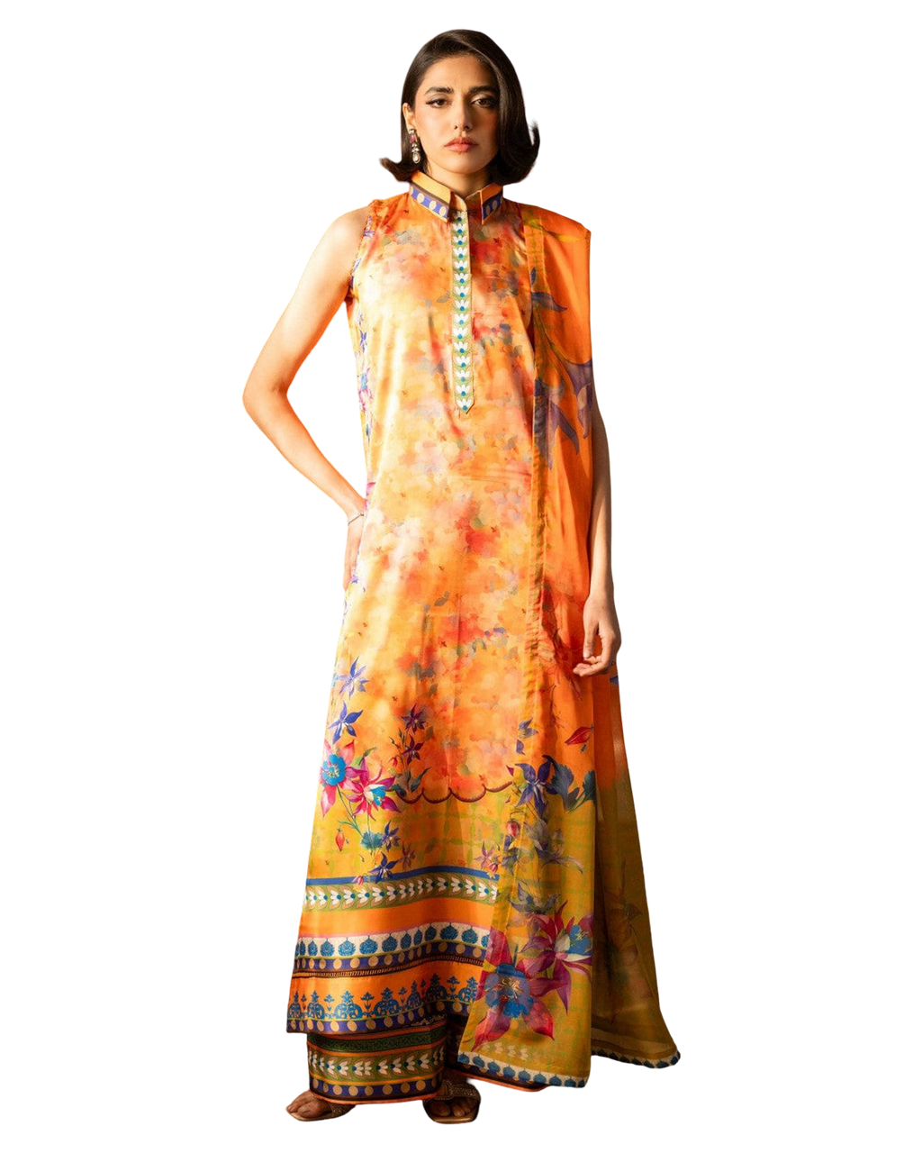 Amber Bloom Printed 2-Piece Set code 010