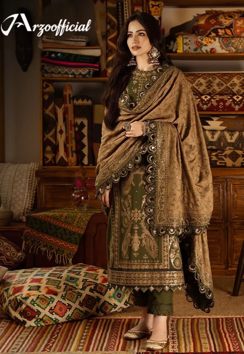 Embroidered Chiffon -2 Piece