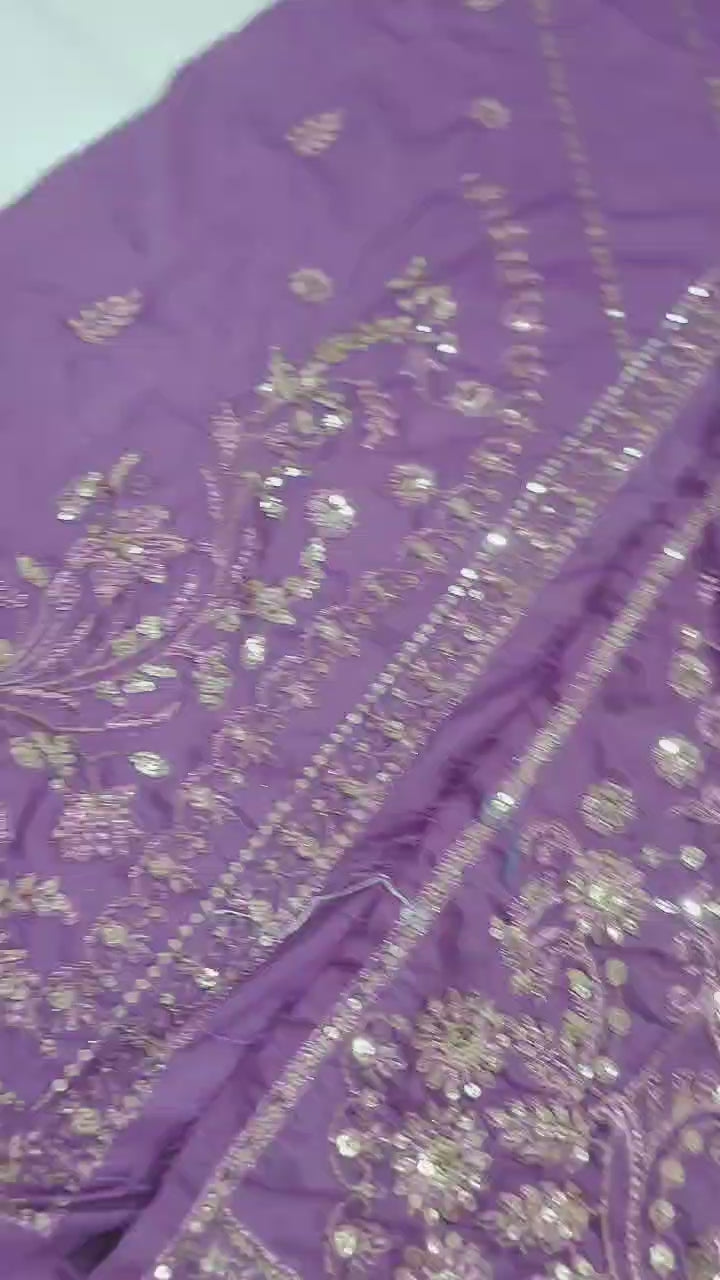 Embroidered Twisted Silk -2 Piece