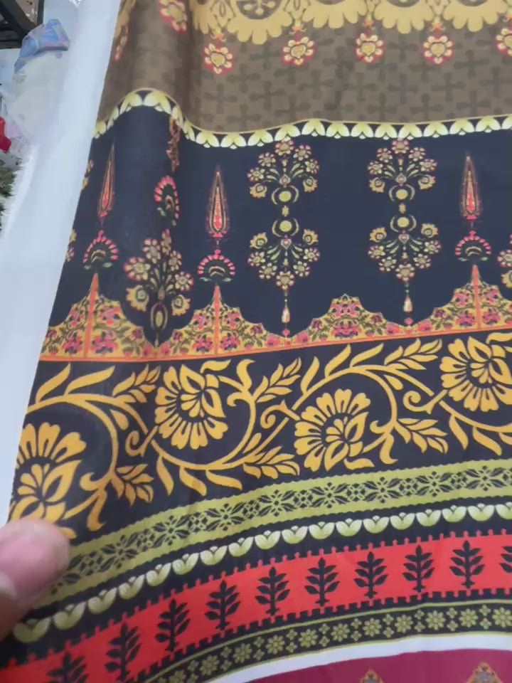 Amber Ethnic Printed 2-Piece Suit code 021