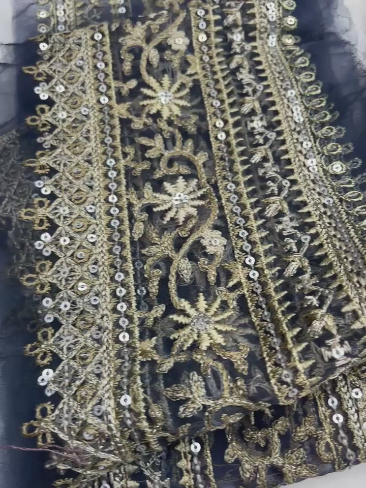 Unstitched 2-Piece Suit – Lawn & Chiffon