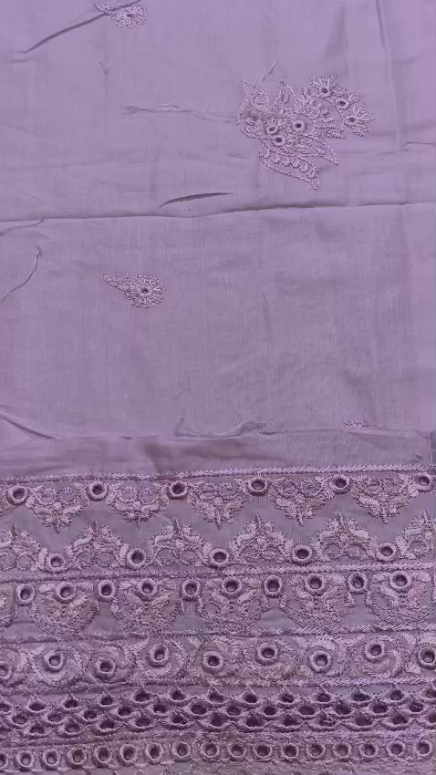 2PC Unstitched Embroidered Suit (SAW-11)