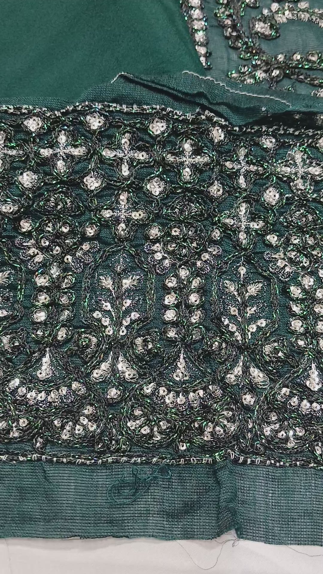 3pc Unstitched Embroidered Yarn Dyed Suit (SAW-08)