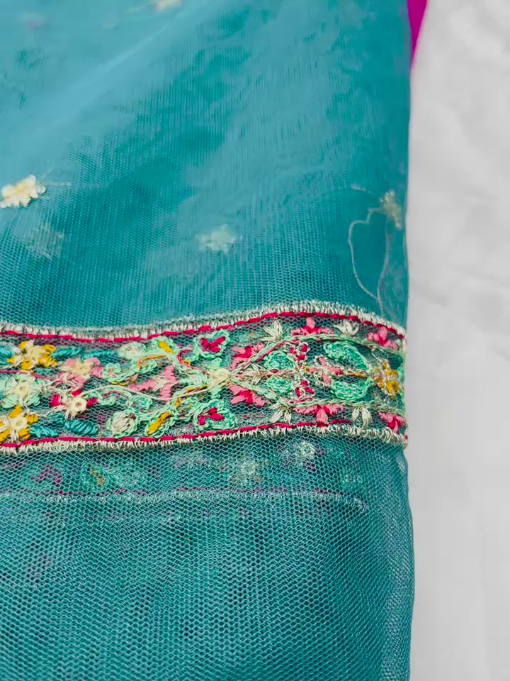 Magenta Lawn – Unstitched 3-Piece Suit