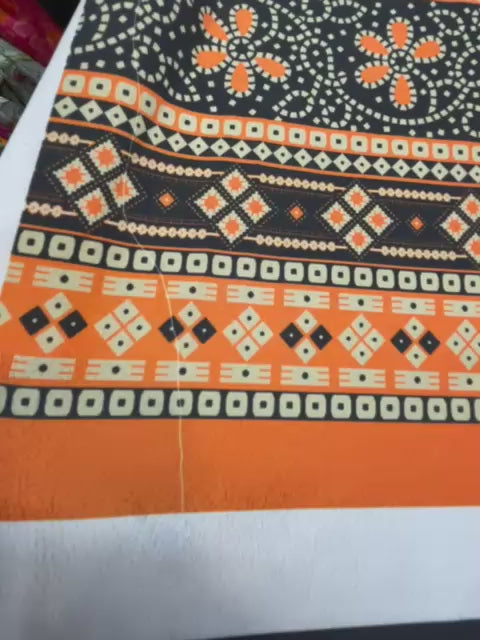 Midnight Ethnic Printed 2-Piece Suit code 019