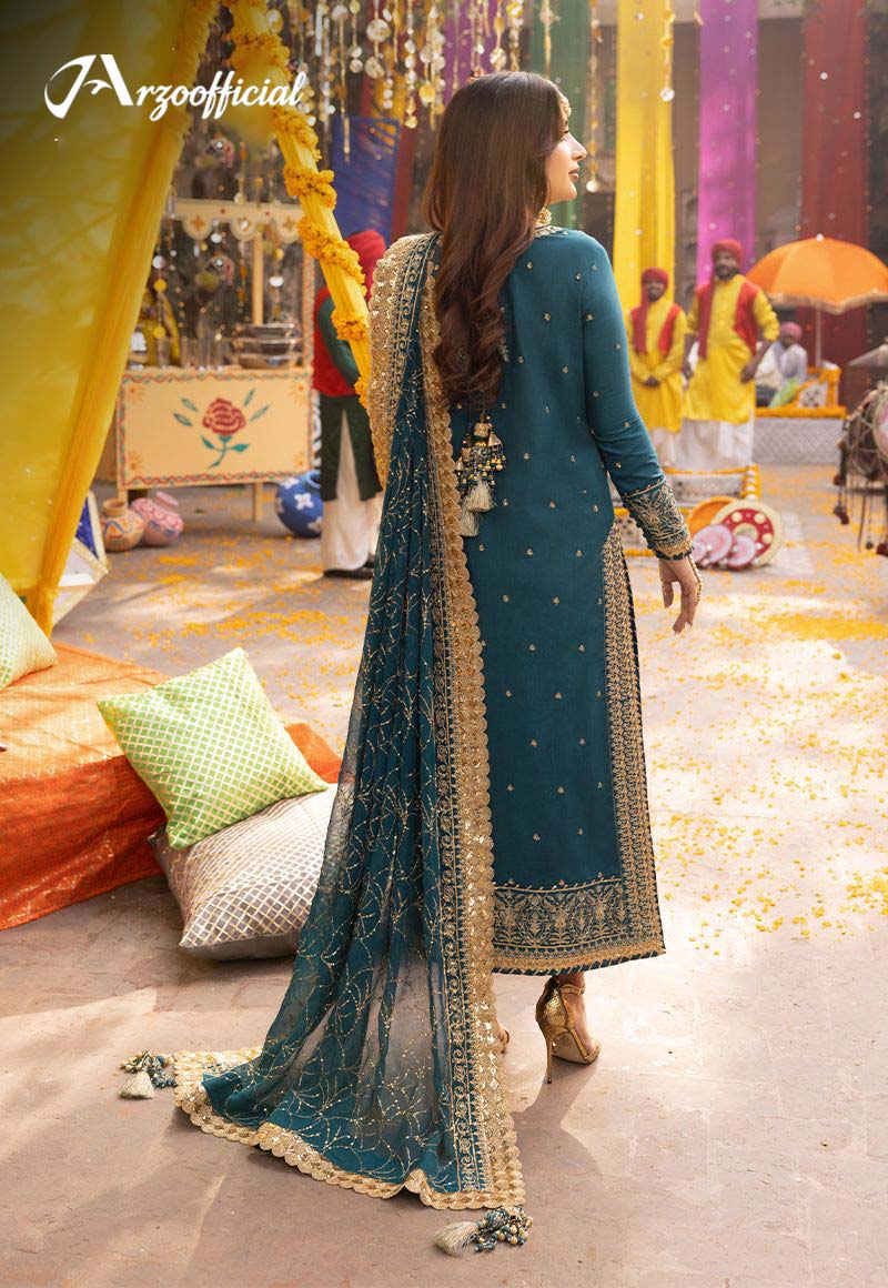 Heavy Embroidered Chiffon -2 Piece